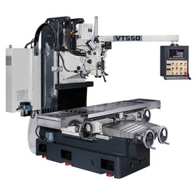 VT系列 (立式砲塔頭)傳統床型銑床 VT550